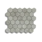 2" Silver Shadow Honeycomb Polished