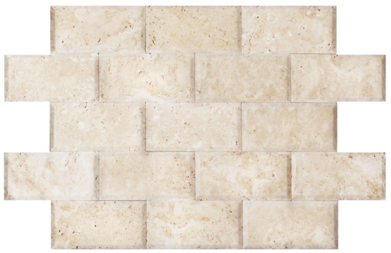 3x6 Ivory Unfilled & Deep