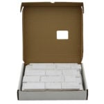 Milas White Stripe Textured - Image 4