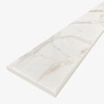 72x6 Calacatta Gold Engineered Double Beveled & Polished
