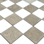 3x3 Checkerboard B.V. Dolomite & Siesta Beige - Image 2