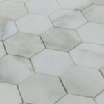2" Calacatta Oliva Honeycomb Honed - Image 2