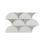 Moonrise Bianco V. Dolomite & Palisandra Polished